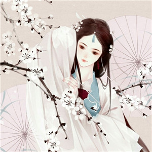 冬日飛雪女子古風(fēng)頭像，好看的動(dòng)漫頭像