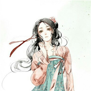 冬日飛雪女子古風(fēng)頭像，好看的動(dòng)漫頭像
