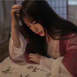 慵懶美人女子古風(fēng)頭像，如夢似醒唯美真人頭像