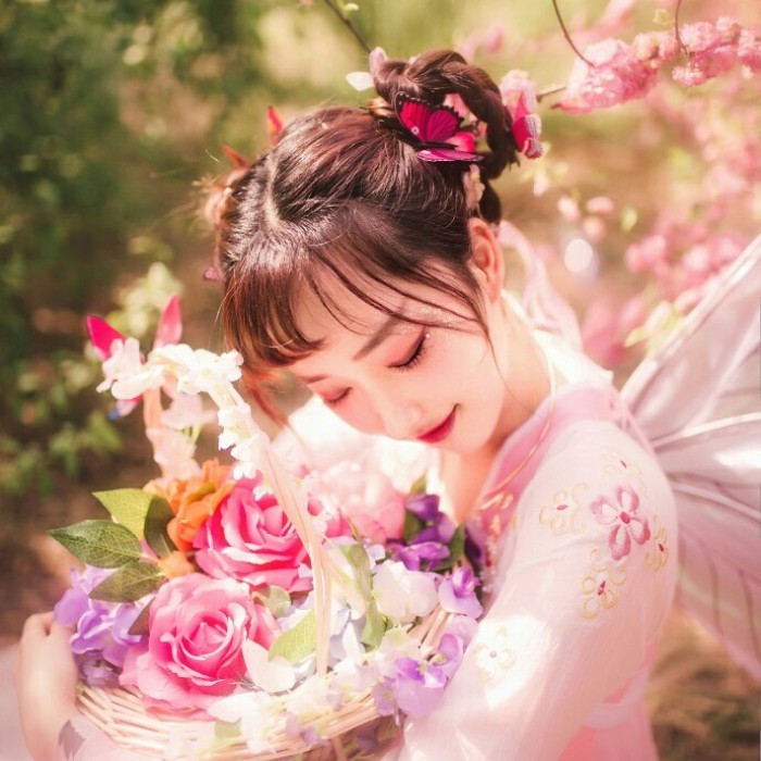 美艷古裝女子古風(fēng)頭像，沉魚落雁之姿