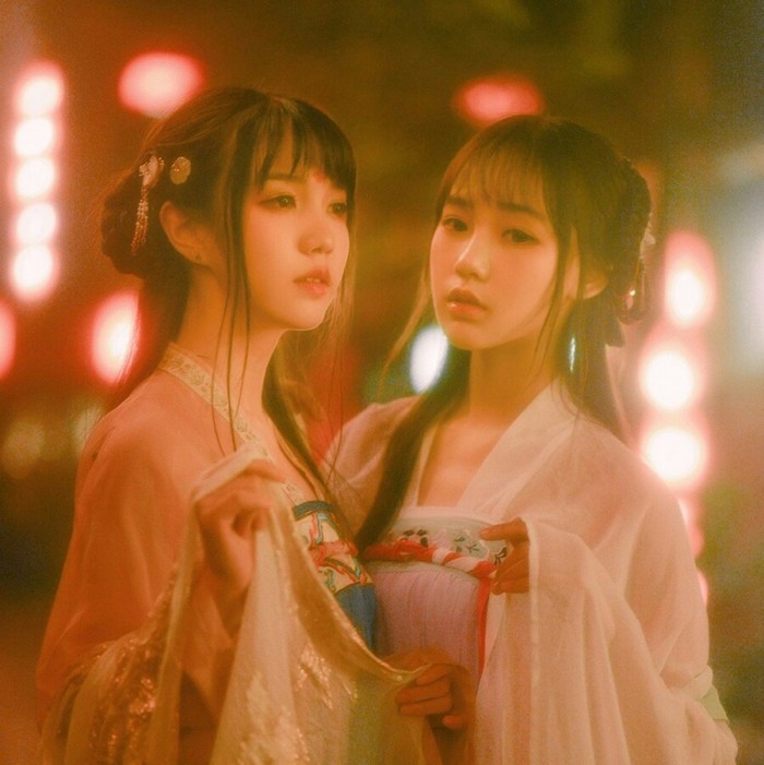 閨蜜古裝女子古風(fēng)頭像，楚楚動(dòng)人女生頭像