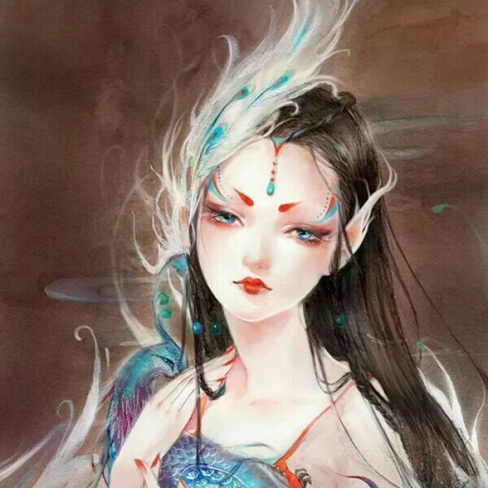 古風妖精唯美頭像，妖以惑眾生