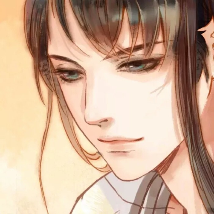 男子英氣古風(fēng)動(dòng)漫頭像，溫潤(rùn)男生qq頭像