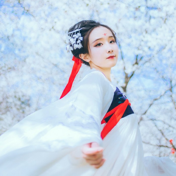 花容月貌古風(fēng)女子頭像，秀雅中國風(fēng)qq頭像