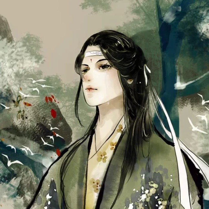 溫潤(rùn)如玉男生古風(fēng)頭像，中國(guó)風(fēng)qq頭像