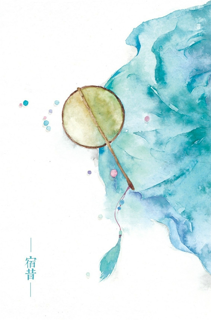 古風(fēng)唯美風(fēng)景插畫(huà)
