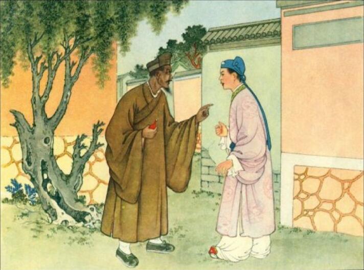 中國(guó)風(fēng)白蛇傳奇，白蛇傳繪本插畫(huà)