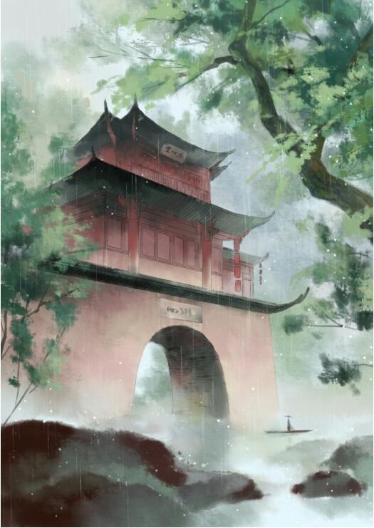 古風(fēng)漫畫《遠(yuǎn)山千霖》圖片，壁紙圖片
