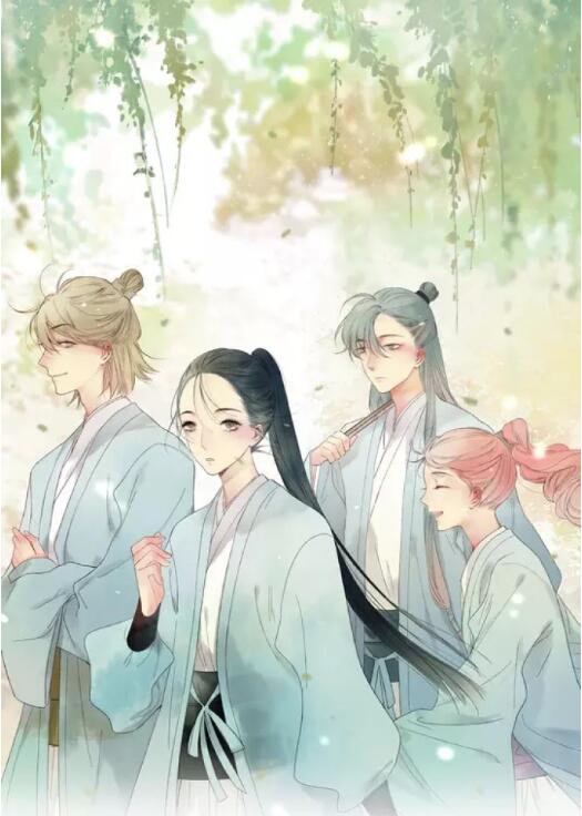 古風(fēng)漫畫《遠(yuǎn)山千霖》圖片，壁紙圖片