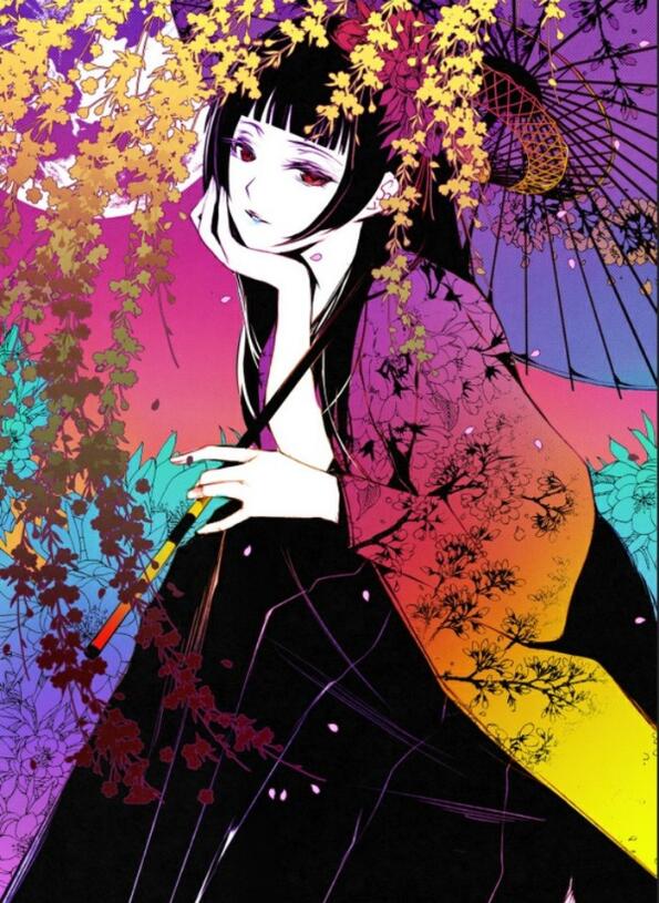 性感唯美古風(fēng)動(dòng)漫人物壹原侑子圖片