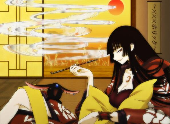 性感唯美古風(fēng)動(dòng)漫人物壹原侑子圖片