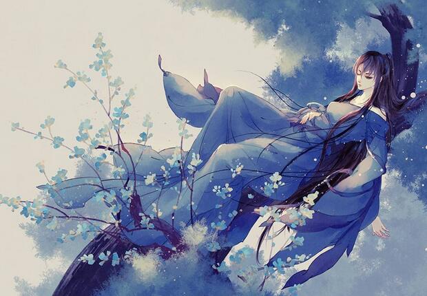 古風(fēng)女子圖片，女子大圖
