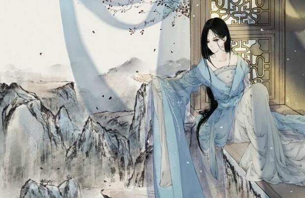 古風(fēng)女子圖片，女子大圖