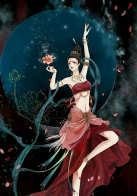 “寄君一曲，不問曲終人聚散”古風(fēng)圖片