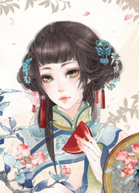 弱柳扶風，超經(jīng)典的美女古風圖片