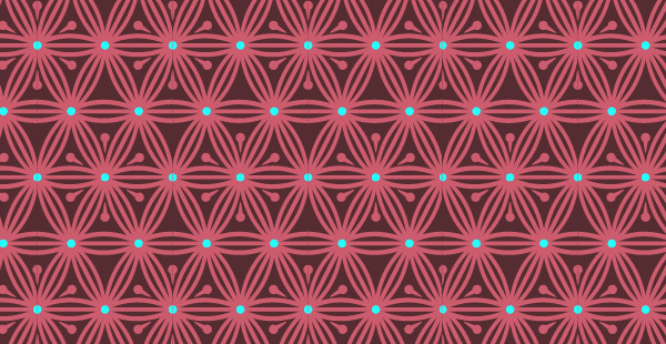 中國傳統(tǒng)唐代服飾瑞錦紋圖案四，矢量素材