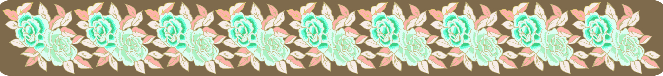中國傳統(tǒng)刺繡月季花圖案，矢量素材