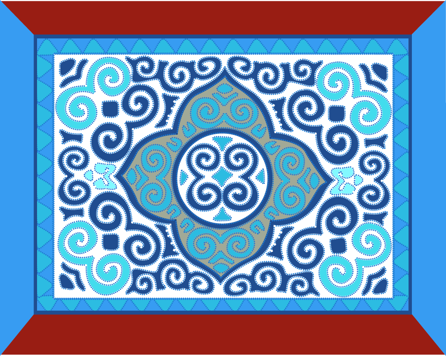 中國(guó)傳統(tǒng)刺繡圖案復(fù)古系列二，矢量素材
