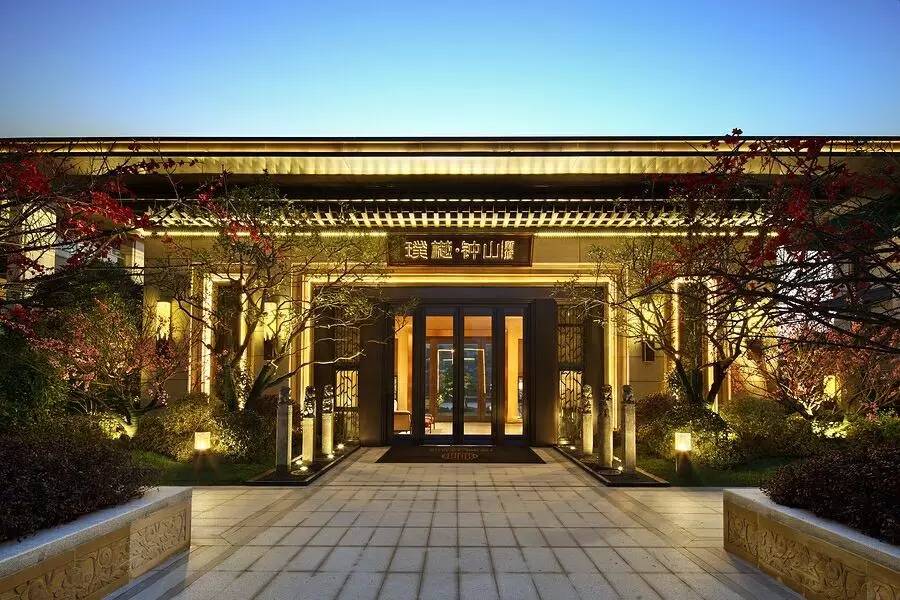 景觀設計：拴馬樁做的景觀