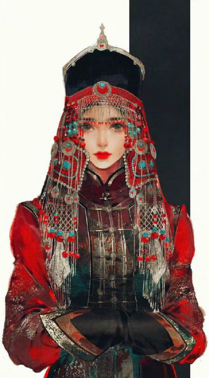 唯美有意境的古風(fēng)圖片，紅顏知己甚是惹人喜愛
