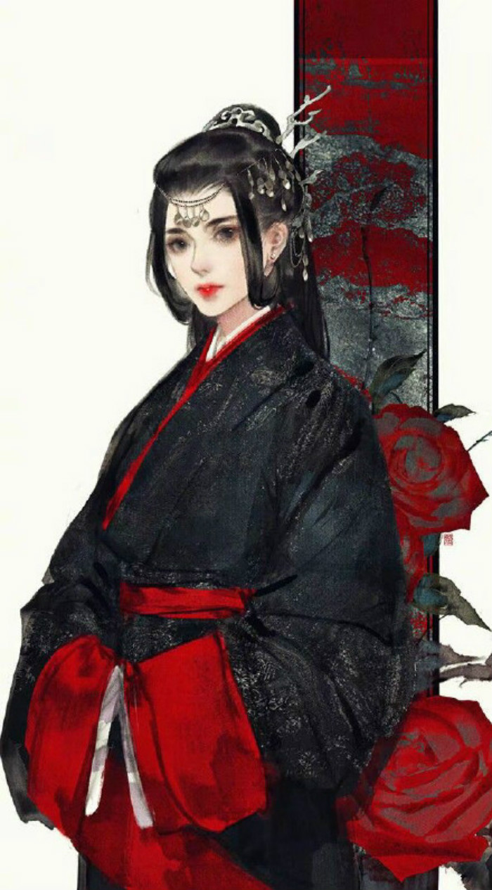 唯美有意境的古風(fēng)圖片，紅顏知己甚是惹人喜愛