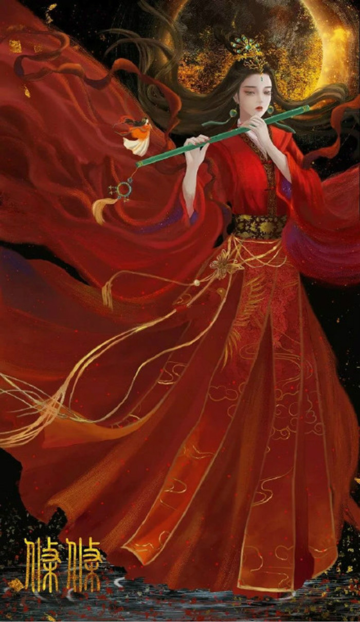 唯美有意境的古風(fēng)圖片，紅顏知己甚是惹人喜愛