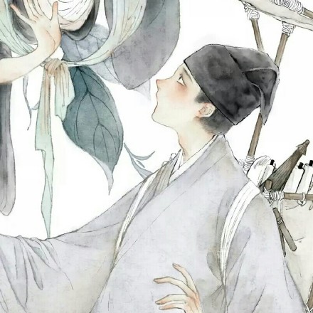 唯美浪漫的古風(fēng)情侶頭像，情侶頭像古風(fēng)一男一女
