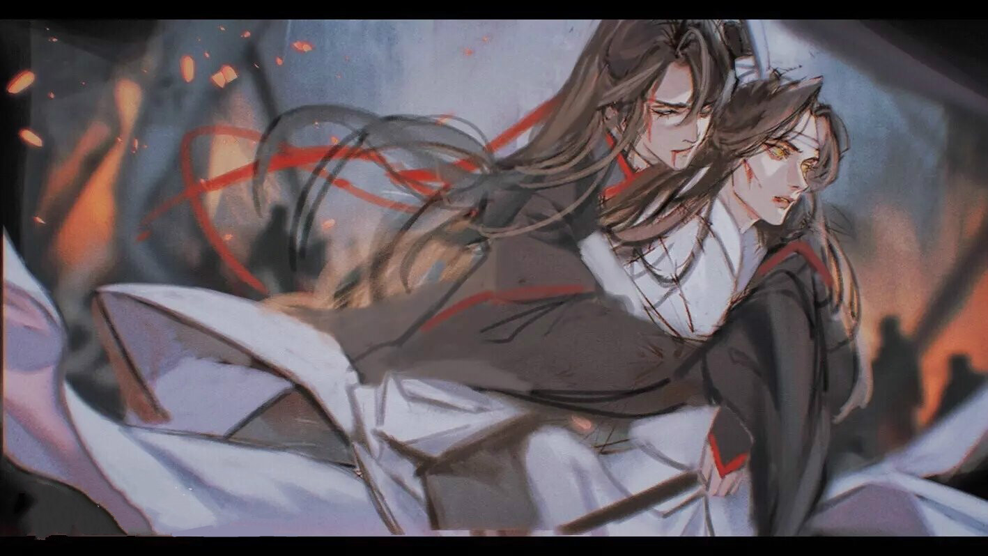 高清魔道祖師人物忘羨圖片，魏無羨藍(lán)忘機(jī)古風(fēng)人物圖集